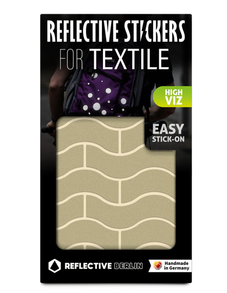 Reflektierende Stickers für Textil Waves