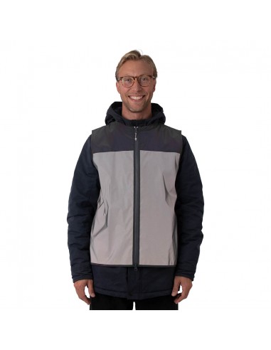 360° reflektierenden Weste ORION grey reflective
