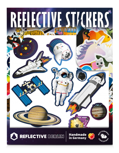 Reflektierende Stickers Kid - Space
