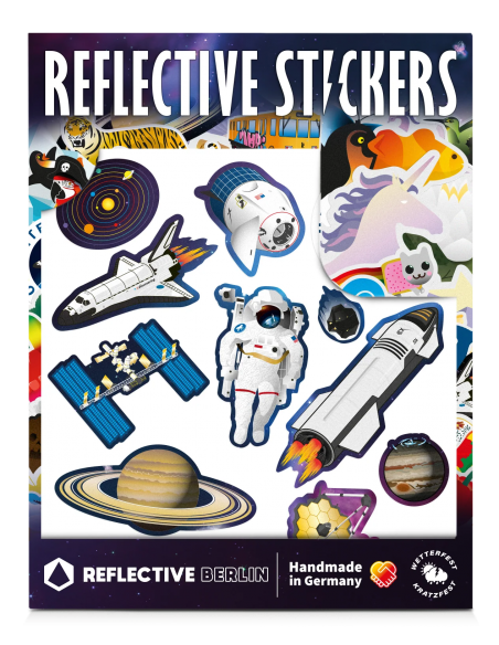 Reflektierende Stickers Kid - Space