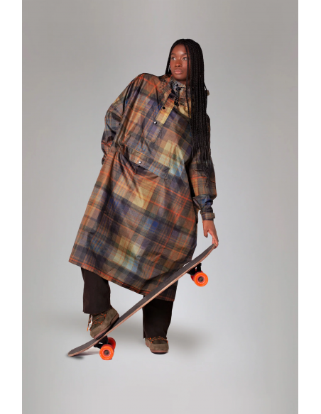 RAINKISS Regenponcho Tartan