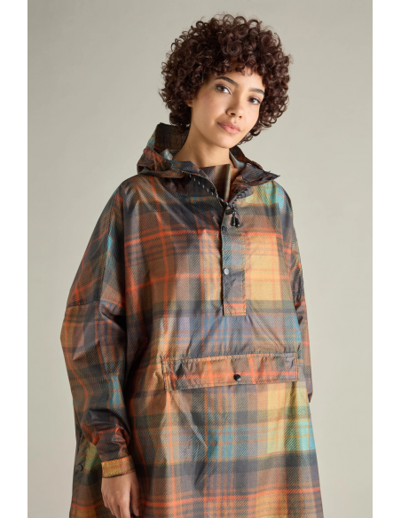 RAINKISS Regenponcho Tartan