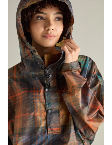 RAINKISS Regenponcho Tartan