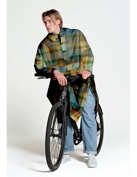 RAINKISS Regenponcho Tartan