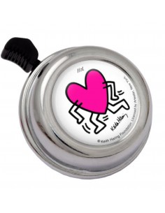 Liix Glocke Keith Haring Running Heart chrome