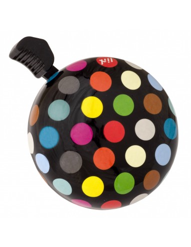 Liix Mini Ding Dong Sonnette Polka  mix points noir