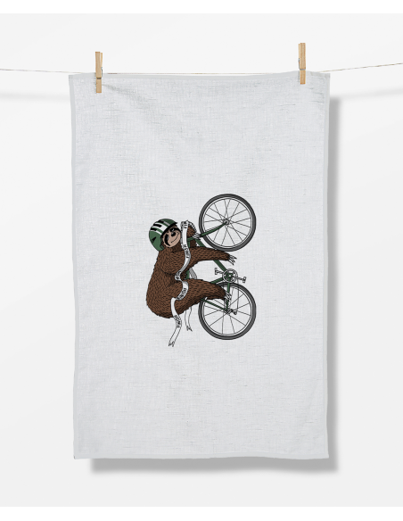 Geschirrtuch - Tea Towel ANIMAL SLOTH FINISH