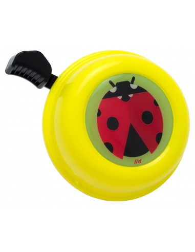 Liix sonnette coccinelle jaune