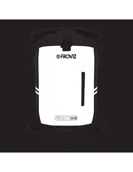 Proviz 360° Reflektierender Rolltop Rucksack 30L