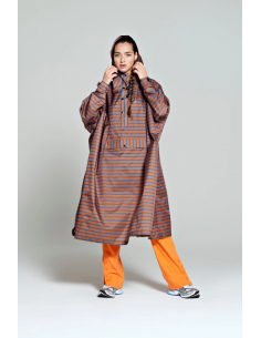 RAINKISS Poncho de pluie Breton blue 2