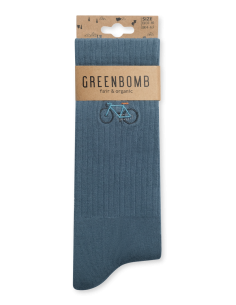 Bike Vintage Tennis Socken bluestone Gr. 37-40 2