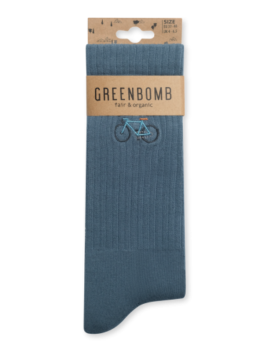 Bike Vintage Tennis Socken bluestone Gr. 37-40