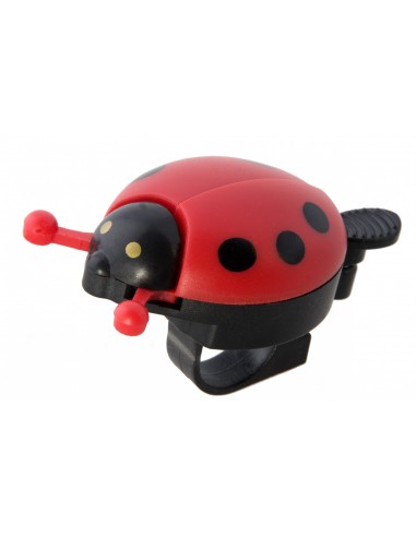 Sonnette coccinelle, rouge