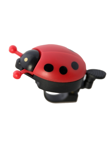 Sonnette coccinelle, rouge