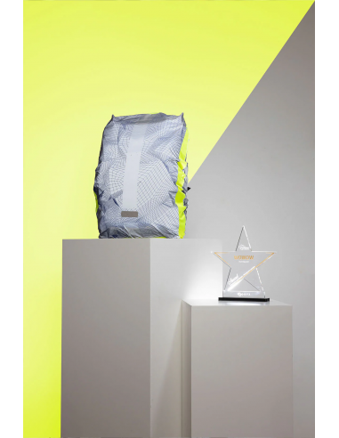 Vollständig reflektierender Rucksacküberzug CHUNK  20-25 l