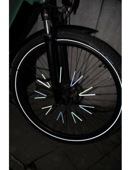 Réflecteurs colorés pour rayons CASPER multi green reflective
