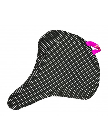 Liix Sattelüberzug POLKA DOTS black
