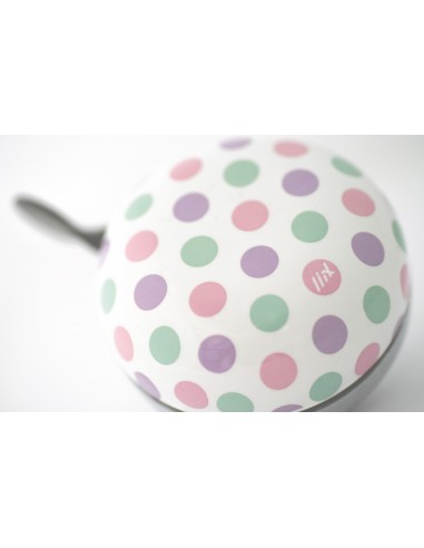XXL Ding Dong Glocke POLKA DOTS pastel mix