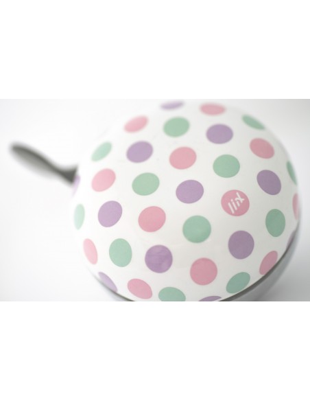 XXL Ding Dong Glocke POLKA DOTS pastel mix