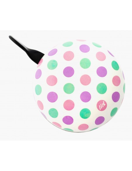 XXL Ding Dong Glocke POLKA DOTS pastel mix