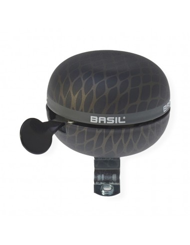 Basil Mini Ding-Dong Glocke schwarz metallic