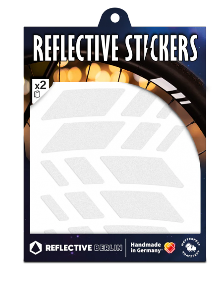 Reflektierende Felgen Stickers RIM - Race 20mm