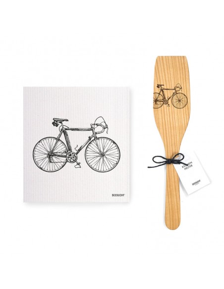 Set / Schwammtuch Rennrad + Pfannenwender Rennrad