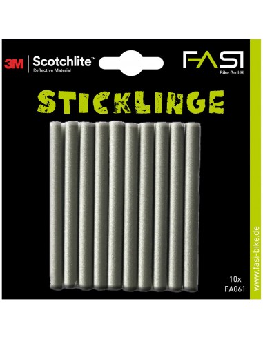 Clips réfléchissants pour rayons, lot de 10 pièces