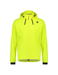 Veste de pluie compacte pour homme Commuter Hi-Vis jaune fluo