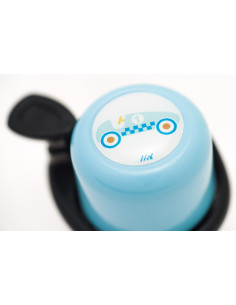 Liix Mini Glocke Racing Car light blue 2