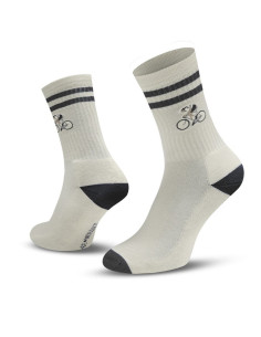Le Patron CREW CYCLIST Socken schwarz