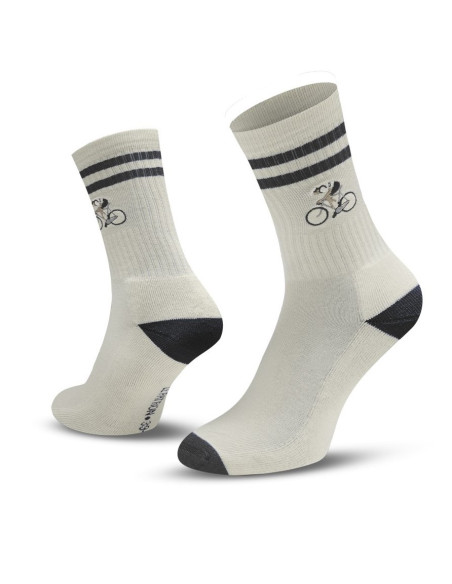 Chaussettes Le Patron CREW CYCLIST noir