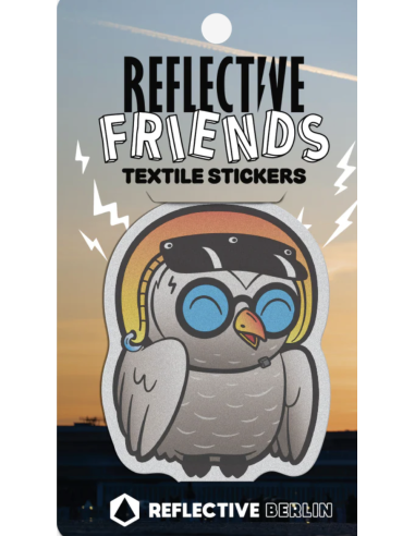 Autocollant textile réfléchissant Friends OLLI