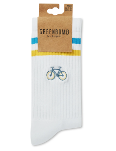Bike Loop Tennis Socken weiss 2