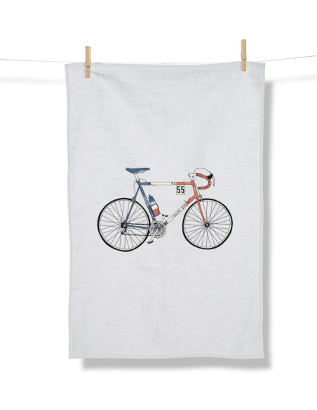 Geschirrtuch - Tea Towel BIKE JAQUES