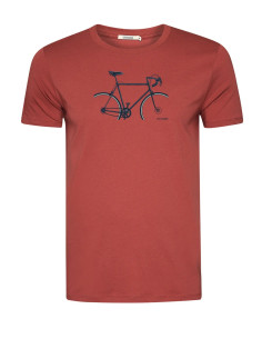 T'Shirt Bike CROP sunset red