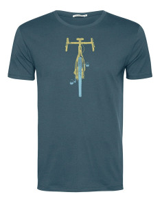 T'Shirt BIKE FRONT SPAMP blue stone