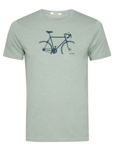 T'Shirt Bike CROP soft sage