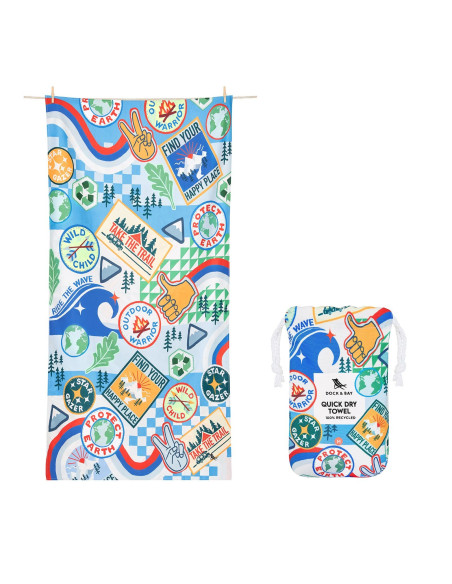 Reise-Towel Kids M *Into the Wild*