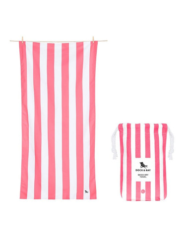 Towel de voyage light pink Large