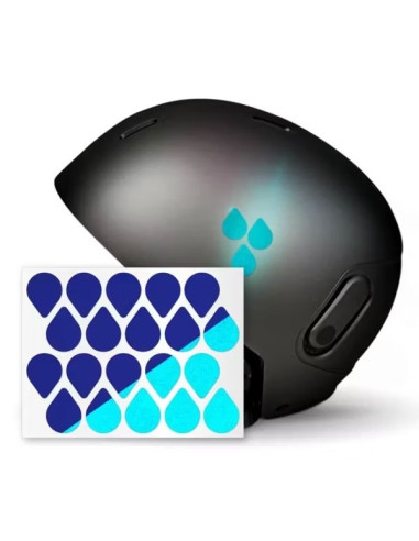 Reflektierende Sticker Tropfen