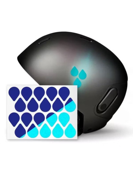 Reflektierende Sticker Tropfen