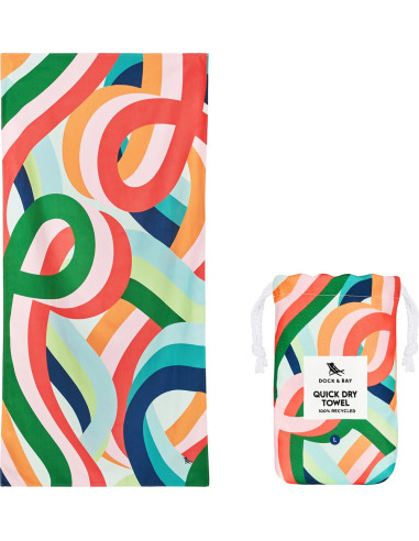 Towel de voyage fruit loops large (90 x 160 cm)