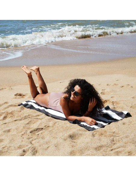 Reise-Towel kamari charcoal large (90 x 160 cm)