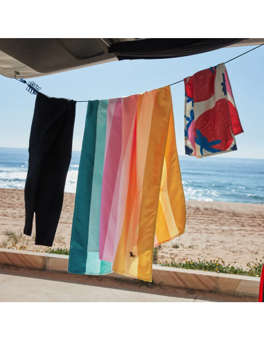 Towel de voyage coastal candy large (90 x 160 cm)