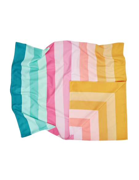 Towel de voyage coastal candy large (90 x 160 cm)