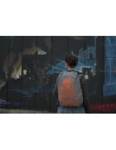 Reflektierender Rucksacküberzug *Urban Street Line* 2