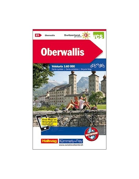 Velokarte Oberwallis