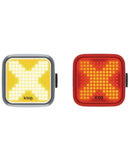 Knog Lichtset *Blinder X* twin pack black