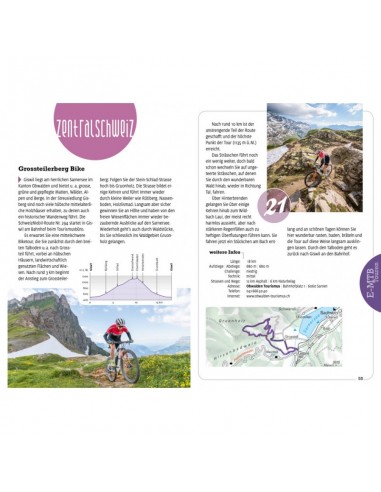 E-Mountainbike Touren Erlebnis Schweiz